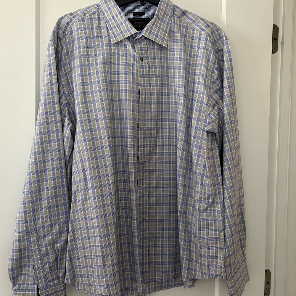 Jos. A. Bank Plaid Shirt